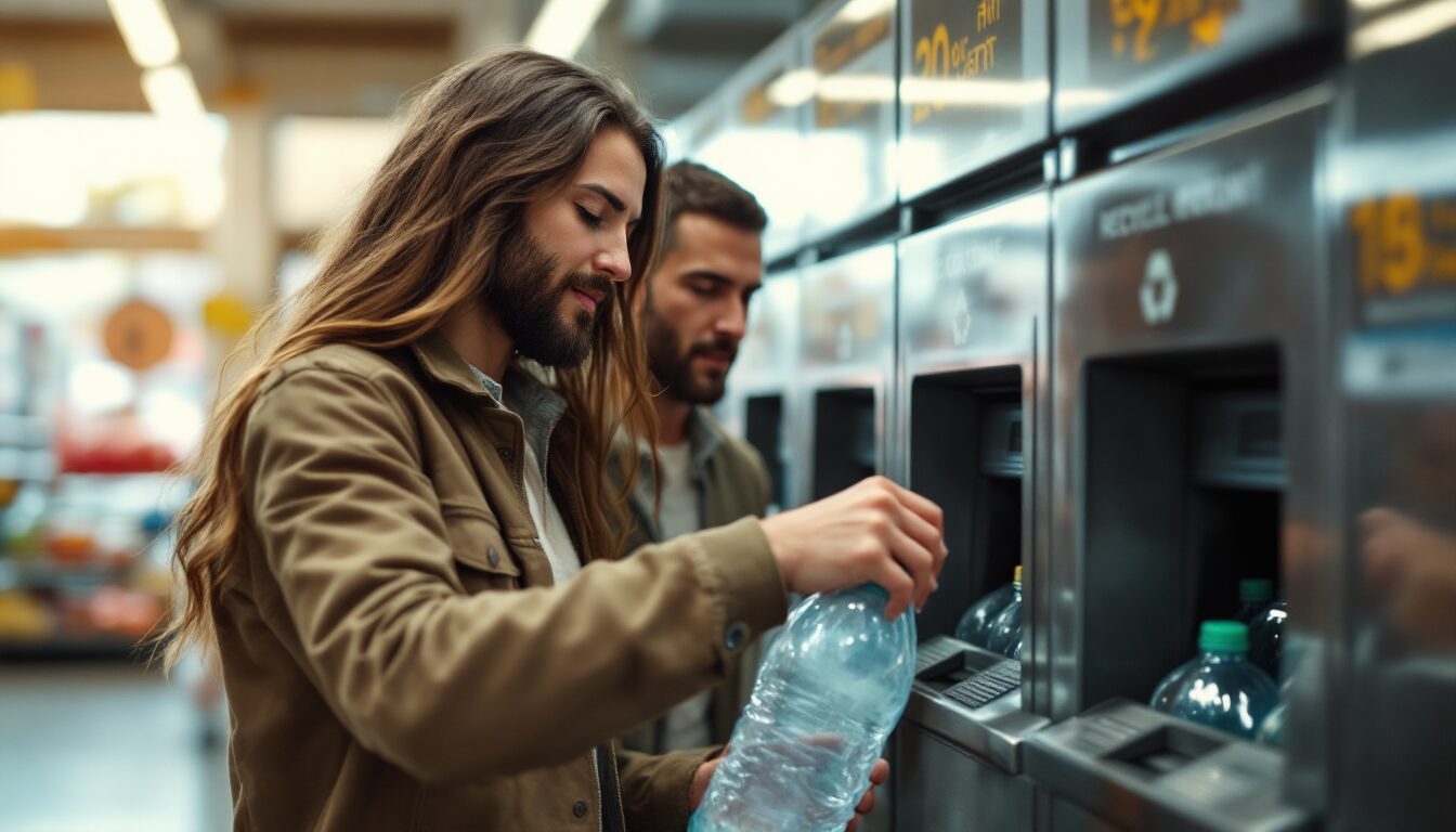 recyclage bouteille plastique tarif auchan