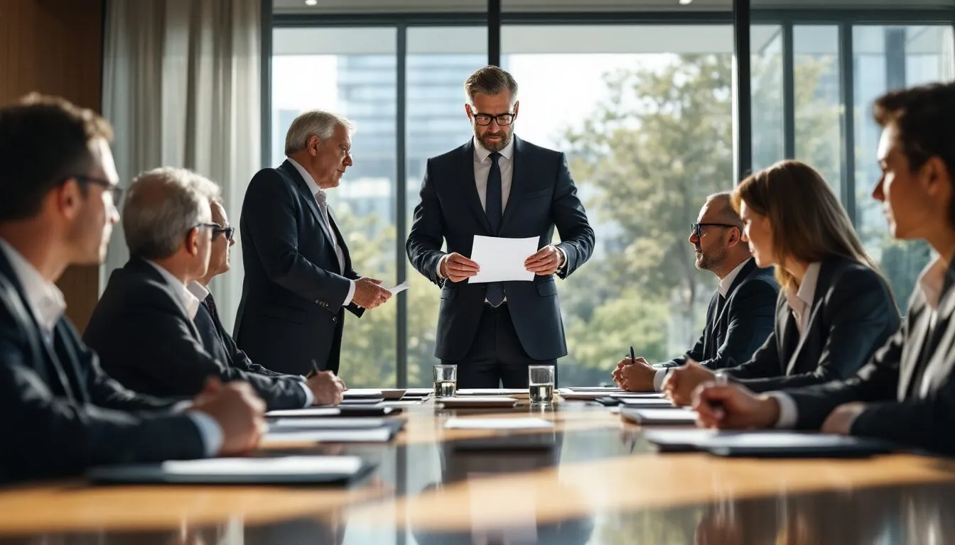 démission de plusieurs membres du conseil syndical