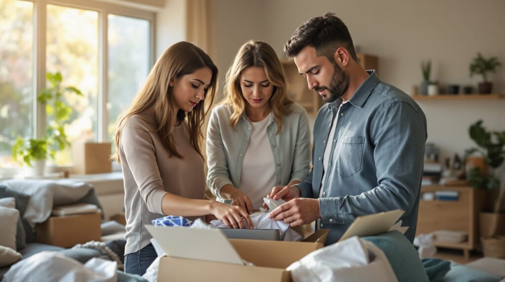 peut-on vider une maison avant la succession