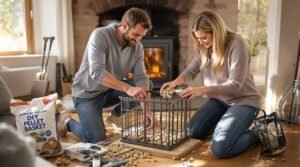 fabriquer un panier à pellet pour insert