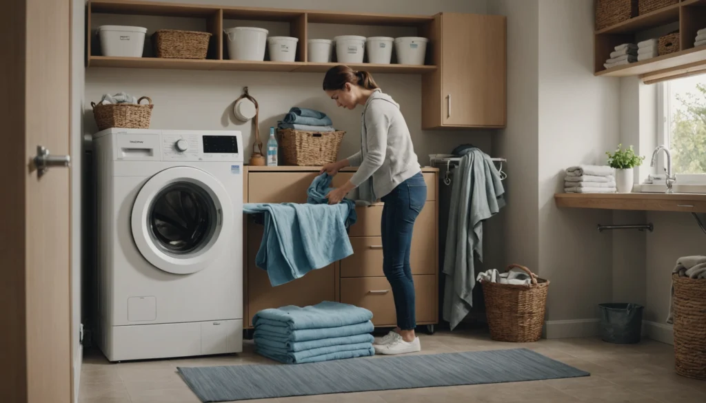 peut on coucher une machine à laver