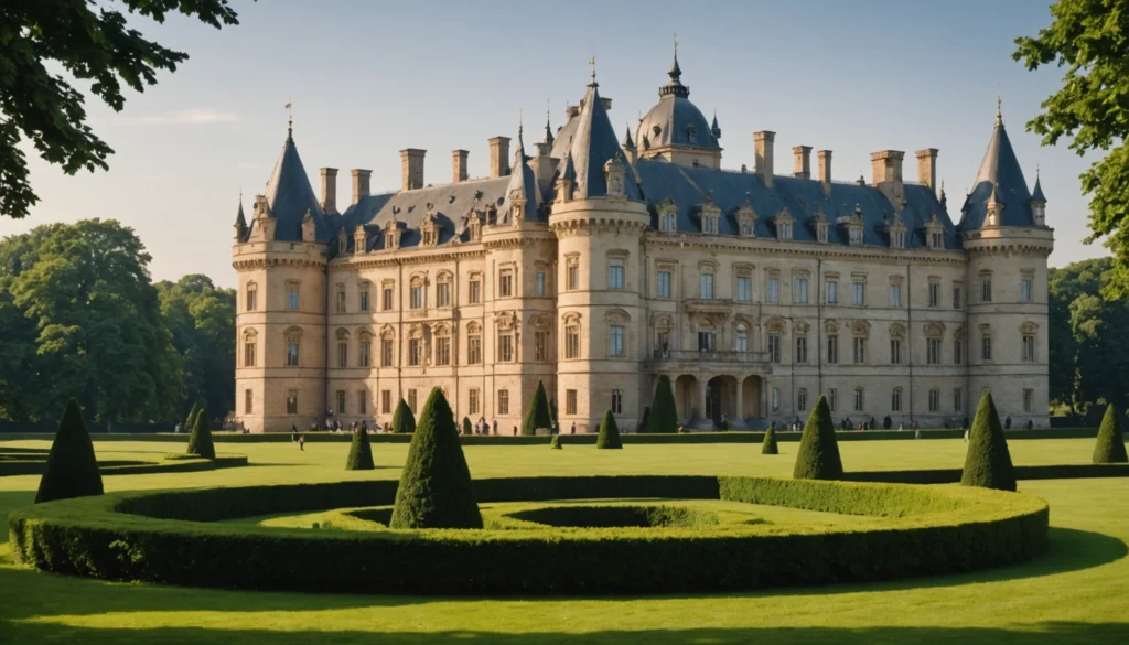 difference entre palais et chateau