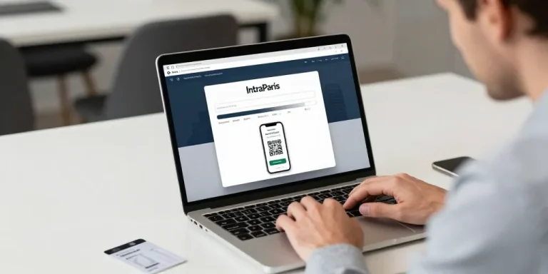 intraparis créer un compte