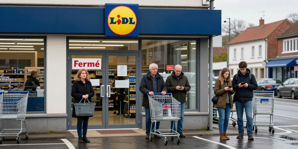 fermeture lidl