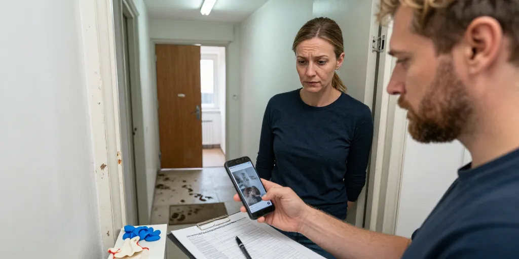 logement sale à l'entrée